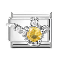 Module Charms Micro-Inlaid with Zircon DIY Creative Bracelet Jewelry Accessories