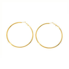 3mm wire diameter easy match stainless steel earrings hoop earrings
