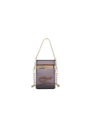 2026 New Acrylic Transparent Chain Bag Candy Color Mini Crossbody Bag Fashion Lipstick Bag Coin Purse Wholesale