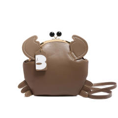 Fashionable Crab-Shaped Women's Bag Mini Korean-Style Shoulder Bag