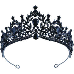 Crystal Bridal Crown Hot-Selling Baroque Crown Tiara Rhinestone Crown Bridal Wedding Accessories