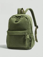 Corduroy Backpack for Women 2026 New Backpack for College Students Casual Large Capacity Travel Backpack for Men