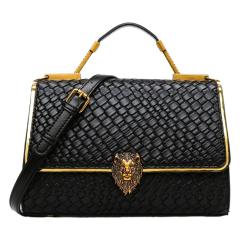 Handbag with Woven Texture Large Capacity handbag Daily Commuting Crossbody Bag