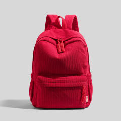 Corduroy Backpack for Women 2026 New Backpack for College Students Casual Large Capacity Travel Backpack for Men