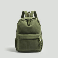 Corduroy Backpack for Women 2026 New Backpack for College Students Casual Large Capacity Travel Backpack for Men