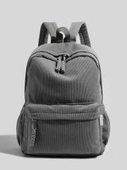 Corduroy Backpack for Women 2026 New Backpack for College Students Casual Large Capacity Travel Backpack for Men