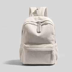 Corduroy Backpack for Women 2026 New Backpack for College Students Casual Large Capacity Travel Backpack for Men