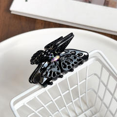 French Elegant Hollow Double-Layer Butterfly Hairpin good quality hair calw Clip