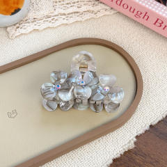 New Acetate Hairpin Three-Dimensional Flower hair claw Clip Medium-Sized Hair Clip