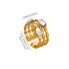 304 stainless steel rings diamond flower butterfly rings for women