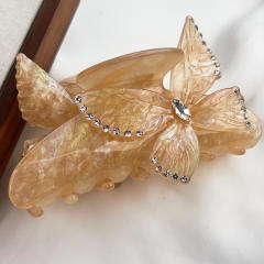 Flower-Shaped Hair Clip Gradient Candy Colors Elegant hair claw clips for Women