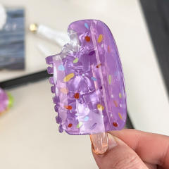 Creative Holiday Style Watermelon Ice Cream Hair Clip Summer Cartoon hair claw clips