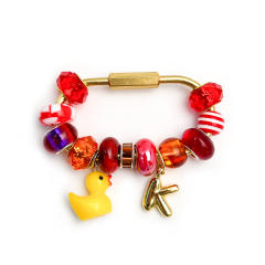 Cartoon Beaded Bag Charms Pandora Style DIY Beaded Pendants Animal Keychain Wholesale
