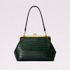 Light Luxury Clip-On Bag Fashionable Tote Bag Large Capacity Handbag