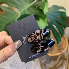 New Flower Hairpin Side Clip Premium Sense Clear Flower hair clips