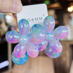 Cute Gradient Flower Hair Tie Korean Style Children's Hair Accessories hair band