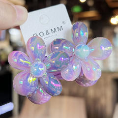 Cute Gradient Flower Hair Tie Korean Style Children's Hair Accessories hair band