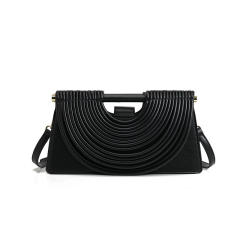 Hot-Selling Handmade Woven Bag for Women Fashionable Large Capacity Shoulder Crossbody Bag