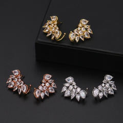 Hot Selling Water Drop Zircon Earrings for Women diamond earrings for bride wedding