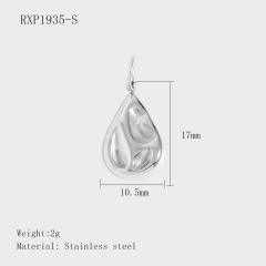 Hot-Selling Silver Life Series Stainless Steel Key Lock Love Phone Crown Jewelry Accessories Pendant