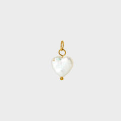 Vacation Style Pearl Series Shell Heart Star Coconut Tree DIY Stainless Steel charm