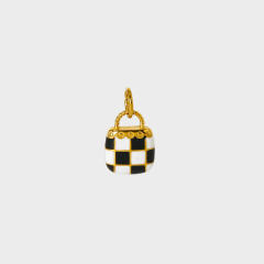 DIY Accessories Pendant Stainless Steel Plated 18K Gold Full Diamond Sweet Pepper Planet Butterfly Boots Pendant