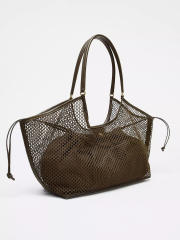 Women's Bag New Mesh Large-Capacity Tote bag beach bag holiday bag