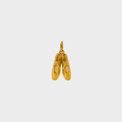 Stainless Steel 18K Gold-Plated Color-Preserving DIY Palm Racket Coffee Cup Pendant Wholesale