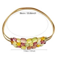 New Style Dress Accessories Waist Chain Bohemian Exaggerated Luxury Metal Belt Wholesale