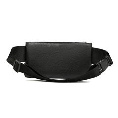 Leather Bag Classic Men's Crossbody Bag Waist Bag Multi-Layer Shoulder Bag Pu Leather Chest Bag
