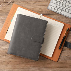 Detachable Loose-Leaf Notepad Business Office Meeting A5 Notebook Simple Stationery Book Gift Box Set