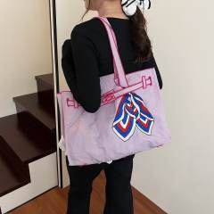 Japanese-Style Handbag Women's Shoulder Bag Tote Bag Large Capacity Shopping Bag Kelly Bag
