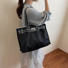 2026 Embroidered Tote Bag Fashionable Large-Capacity Eco-Friendly Shopping Bag