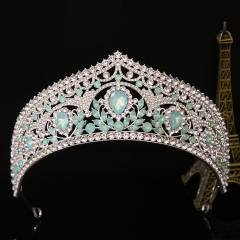 Korean-Style Bridal Crown Party Birthday Dress Crown Alloy Rhinestone Headpiece