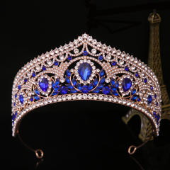 Korean-Style Bridal Crown Party Birthday Dress Crown Alloy Rhinestone Headpiece