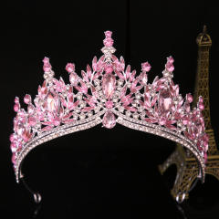 Korean-Style Bridal Crown Party Birthday Dress Crown Alloy Rhinestone Headpiece