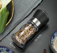 glass spice bottles