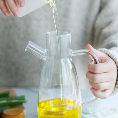 glass oil & vinegar bottles