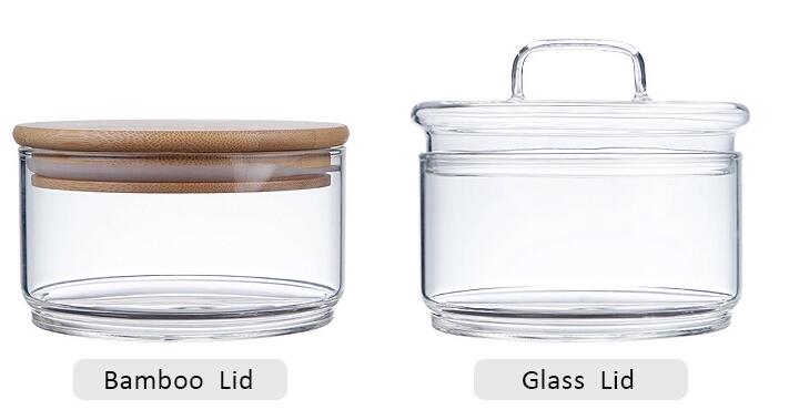 glass candy jars