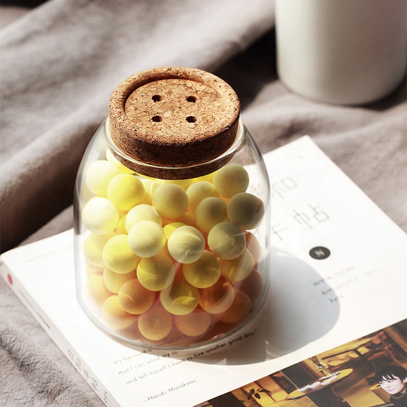 Special shape Food Storage Jars with bamboo lid