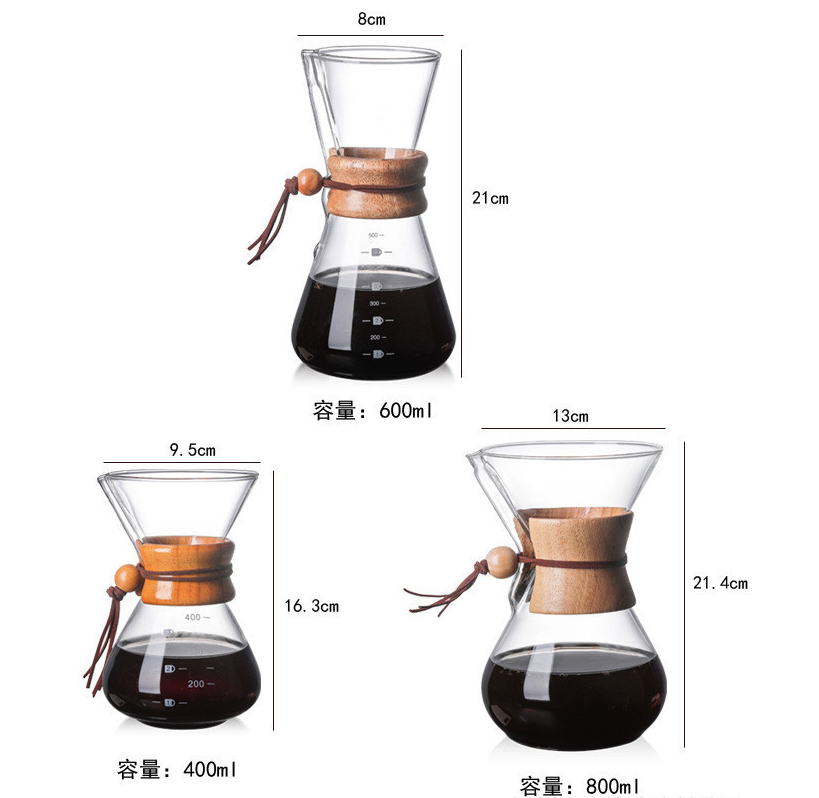 Glass coffee pot