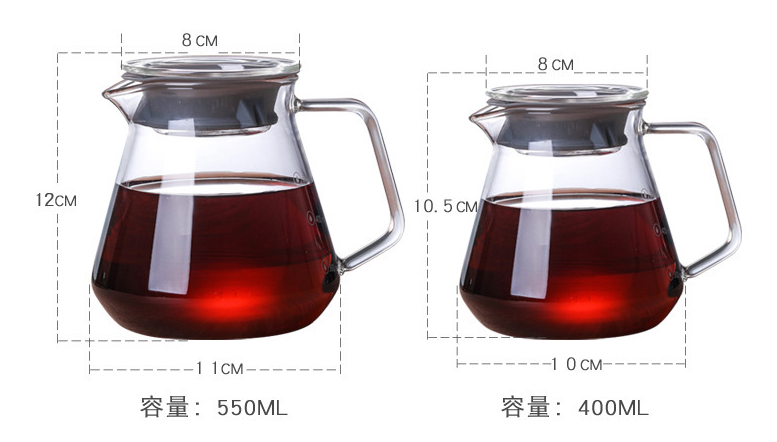 Glass coffee pot