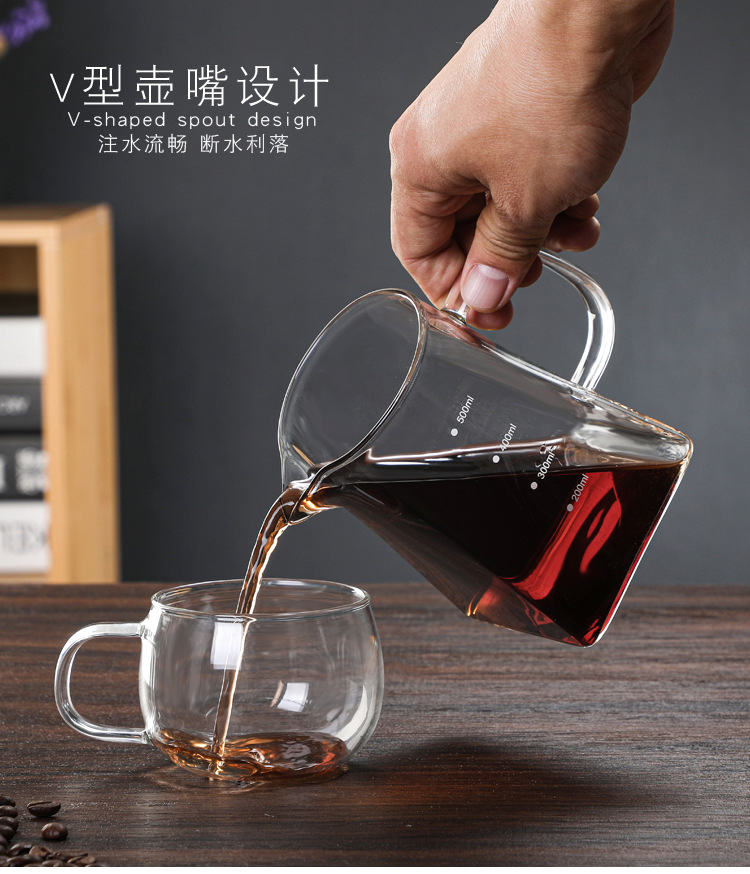 Glass coffee pot