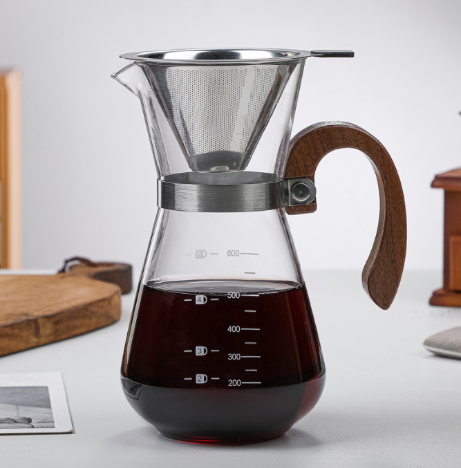 Glass coffee pot