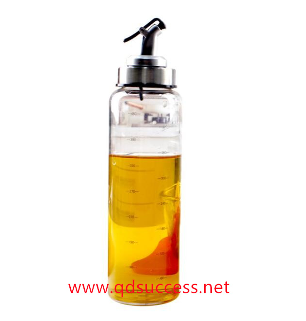 glass oil & vinegar bottles