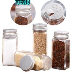 glass spice bottles