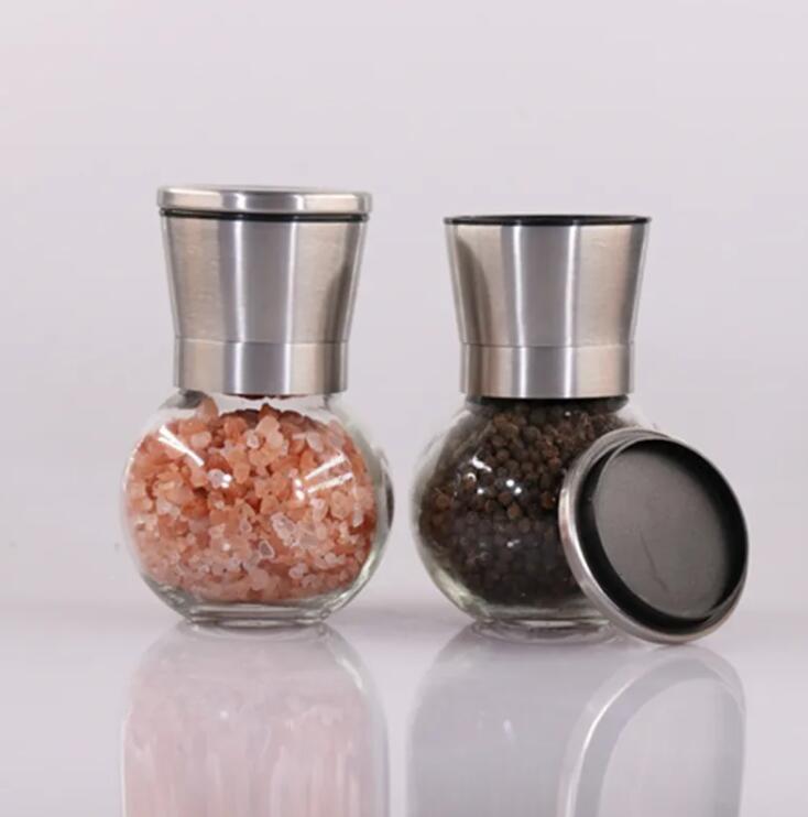 glass spice bottles