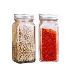 glass spice bottles