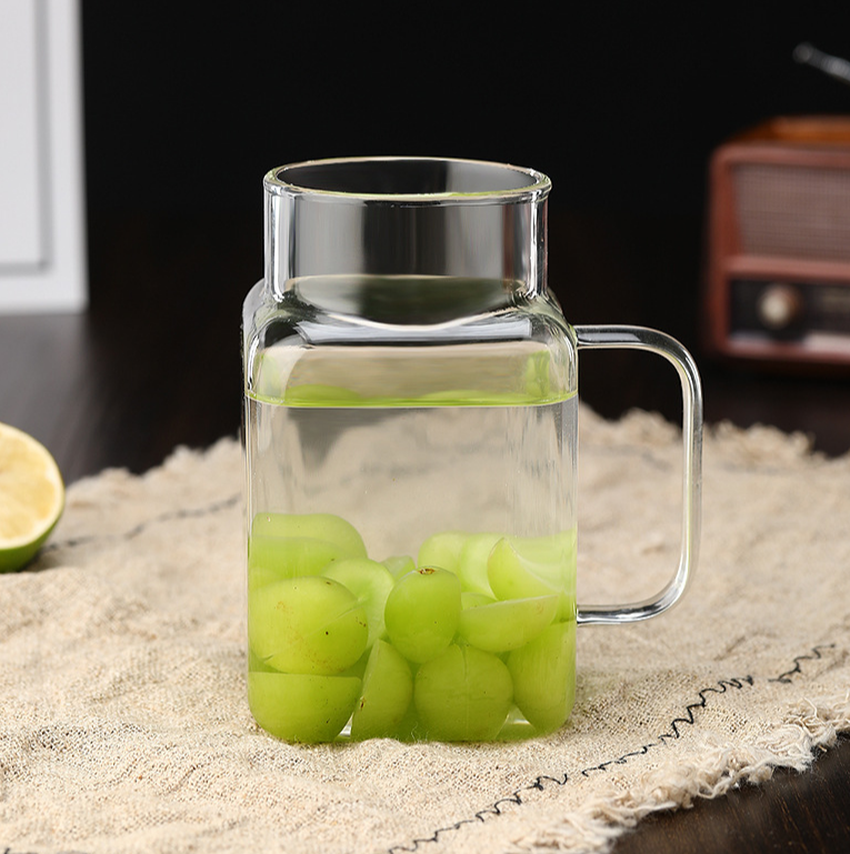 550ml Glass Cup With Lid and Straw Transparent Bubble Tea Cup Juice Glass Beer Can Milk Mocha Cups Breakfast Mug Drinkware