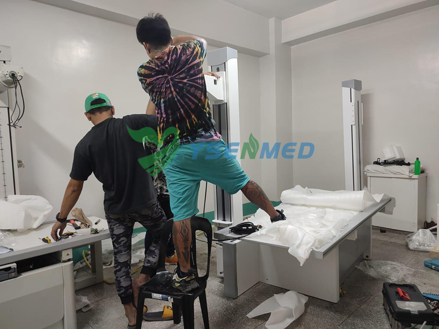 YSENMED YSX500D DR system is favorably received in Philippines
